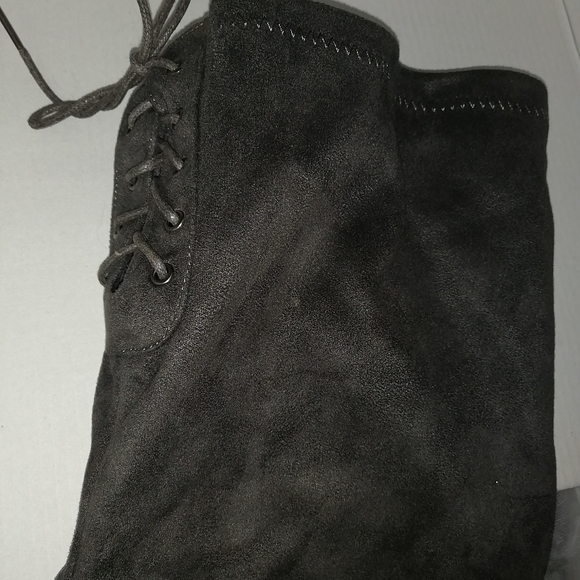 Faux suede thigh high boots(flats) 3 brand new pairs available - Picture 7 of 10